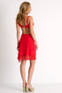 Shan Elisabeth Ruffle Mesh Wrap Pareo Skirt - 42530-46-300